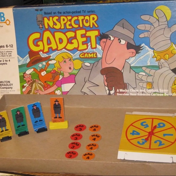 Inspector Gadget Game 1983 Vintage Complete Excellent Condition Based on TV Show - Picture 2 of 14